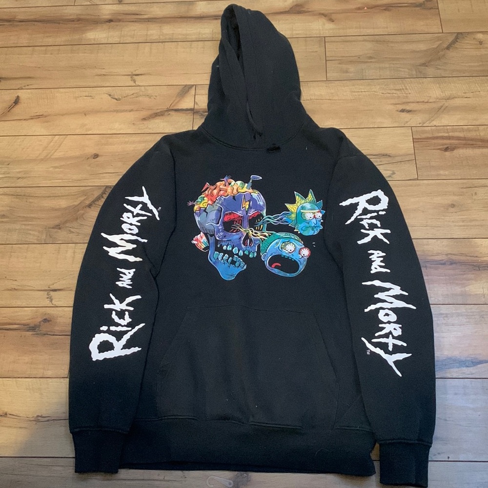 Black Rick and Morty Hoodie